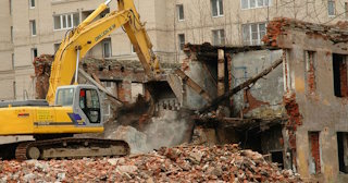 Демонтаж фасада в Рославле: цены за м2 от 359 рублей | Сварной-Рлв