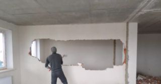 Демонтаж стен Рославль, цена от 2920 руб.