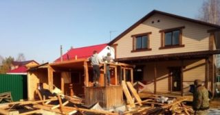 Демонтаж частных домов Рославль, цена от 1588 руб.